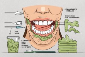 Causes and Symptoms of Periodontitis Dr.Goshop-The Remedy for Healthy Living What are the Causes and Symptoms of Periodontitis and how to Treat?