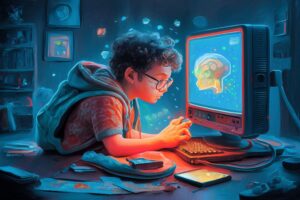 The Effects of Excessive Screen Time on Brain Function Dr.Goshop-The Remedy for Healthy Living The Impact of Excessive Screen Use on Cognitive Abilities: A Closer Look