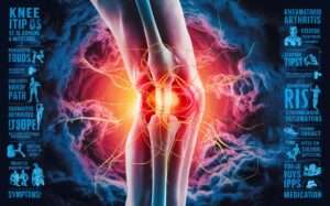 Symptoms of rheumatoid arthritis in the knees